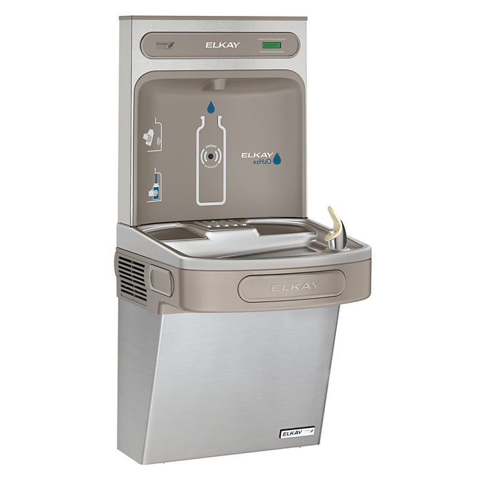 Elkay EZSG8WSSK ezH2O® Bottle Filling Station with ADA Cooler – High Efficiency, Non-Filtered, Refrigerated, Stainless Steel