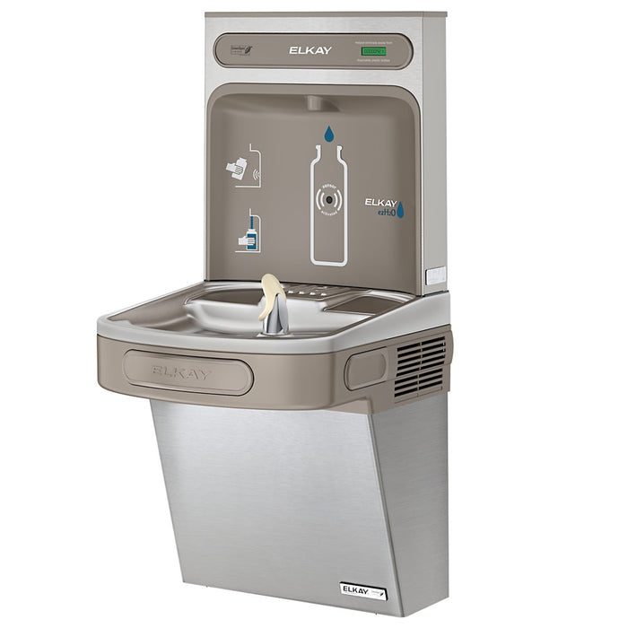 Elkay EZSG8WSSK ezH2O® Bottle Filling Station with ADA Cooler – High Efficiency, Non-Filtered, Refrigerated, Stainless Steel
