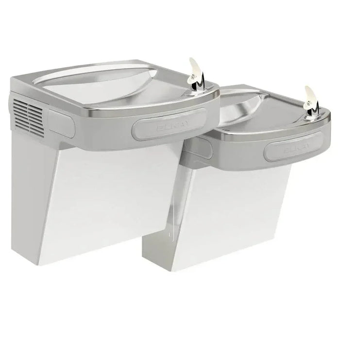 Elkay EZSTL8SC Versatile Wall-Mount Bi-Level ADA Cooler | Non-Filtered Refrigerated - The Fountain Direct
