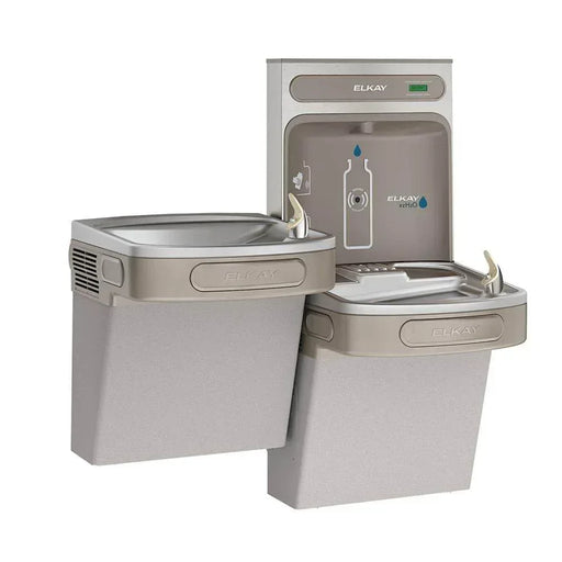 Elkay EZSTL8WSLK eZH2O Bottle Filling Station with Bi-Level ADA Cooler – Refrigerated - The Fountain Direct