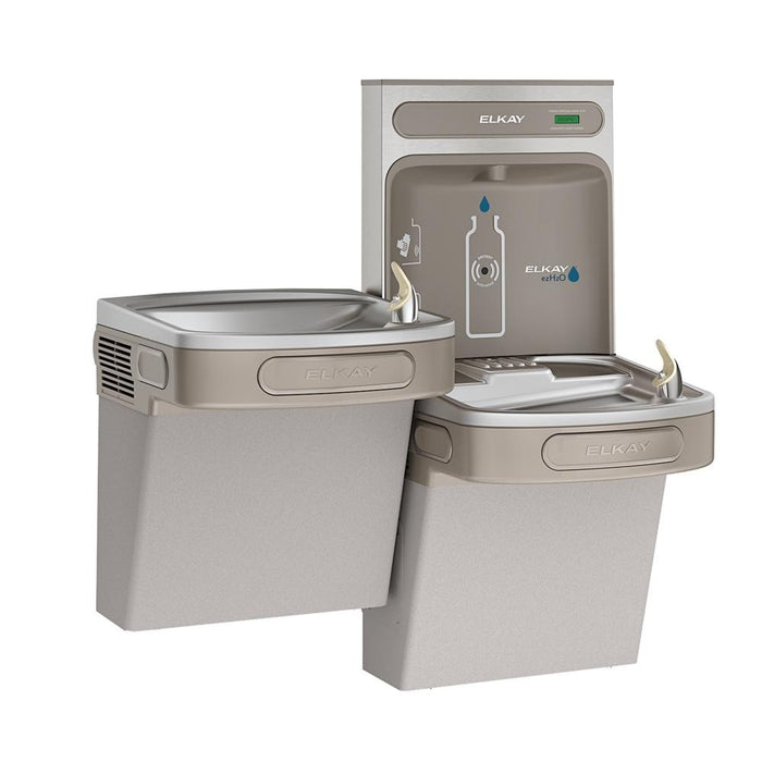 Elkay EZSTL8WSLK  Bottle Filling Station with Bi-Level ADA Cooler – Touchless – Non-Filtered – Refrigerated – Indoor Use