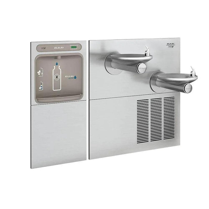 Elkay EZWS-SFGRN28K ezH2O® Bottle Filling Station with SwirlFlo® Bi-Level Fountain – Refrigerated, Non-Filtered - The Fountain Direct