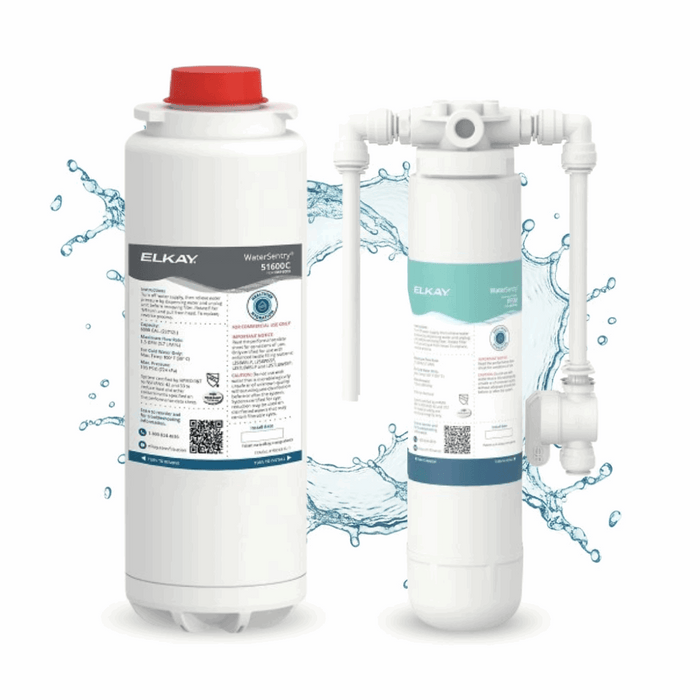 Elkay 51600C + EWFPF5M – Ultra High Capacity Filtration Bundle, 6,000 Gal., 1.5 GPM - The Fountain Direct