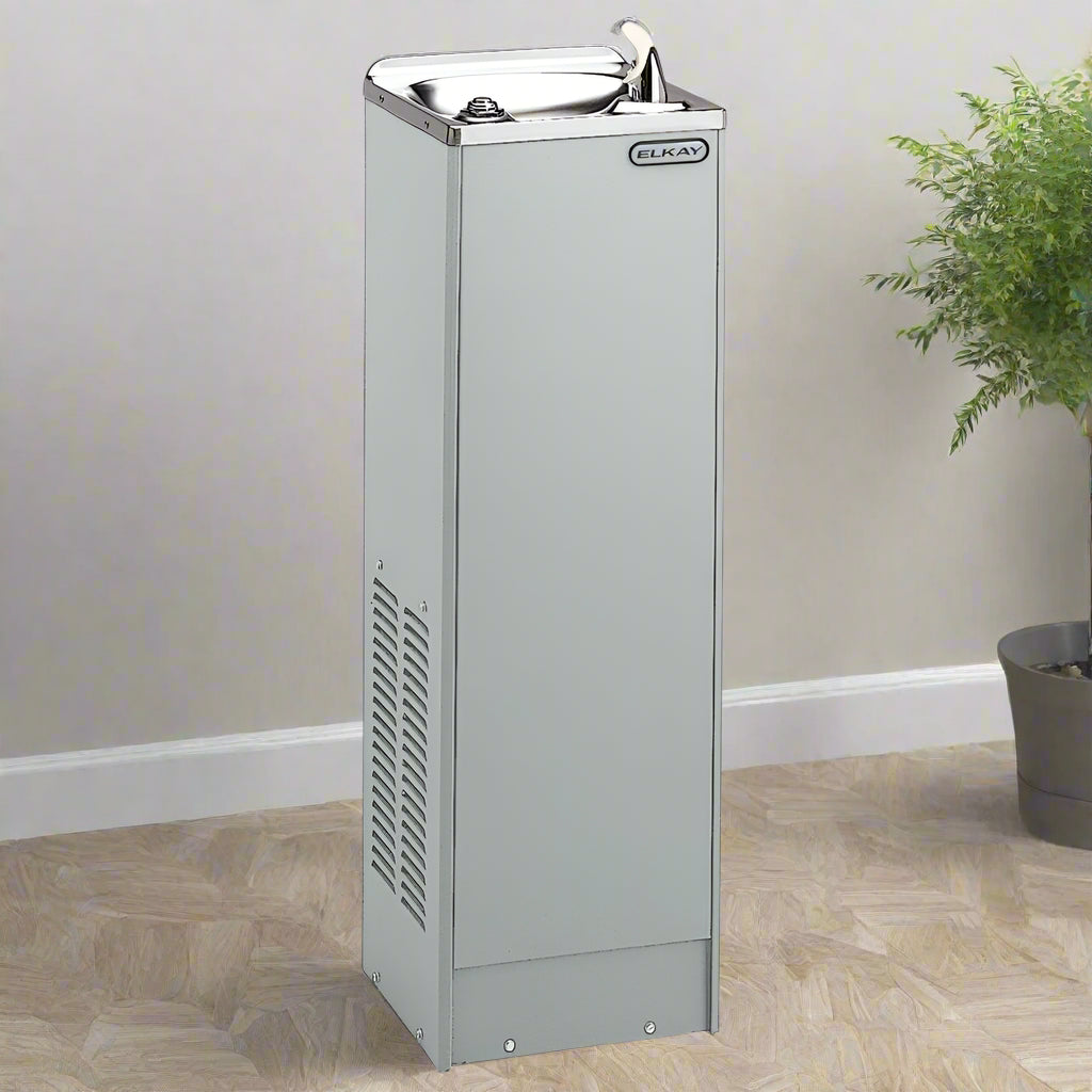 Elkay FD7003L1Z Floor-Mounted Water Cooler – Non-Filtered, Refrigerated - The Fountain Direct 