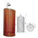 Fontana St. Gallen High End Outdoor Floor Standing Shower Panel - The Fountain Direct 