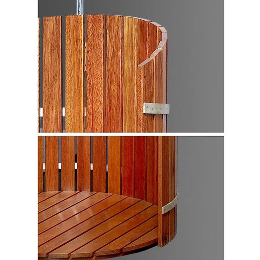 Fontana St. Gallen High End Outdoor Floor Standing Shower Panel - The Fountain Direct 