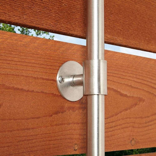 Fontana Steel Outdoor Pool Shower - The Fountain Direct 
