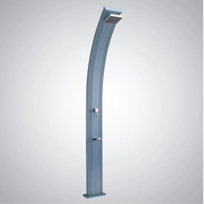 FontanaFlowHaven™ – Matte Black Outdoor Shower - The Fountain Direct 