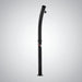 Fontana Jerez Matte Black Adjustable Temperature Outdoor Solar Heated Shower - The Fountain Direct 