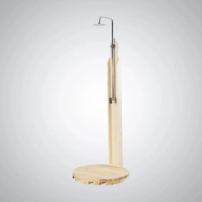 Fontana Wasquehal Bronze Finish Deck-Mounted Rainfall Outdoor Shower - The Fountain Direct 