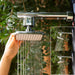 Fontana Niort UV Resistant Solar Heated Outdoor Shower - The Fountain Direct 