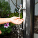 Fontana Niort UV Resistant Solar Heated Outdoor Shower - The Fountain Direct 