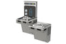 Halsey Taylor HTHB-HAC8BLPV-WF HydroBoost Bottle Filling Station & Bi-Level ADA  lifestyle render, installed view