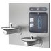 Halsey Taylor HTHBWF-OVLSEBP-I HydroBoost Bottle Filling Station & Bi-Level Inte lifestyle render, installed view