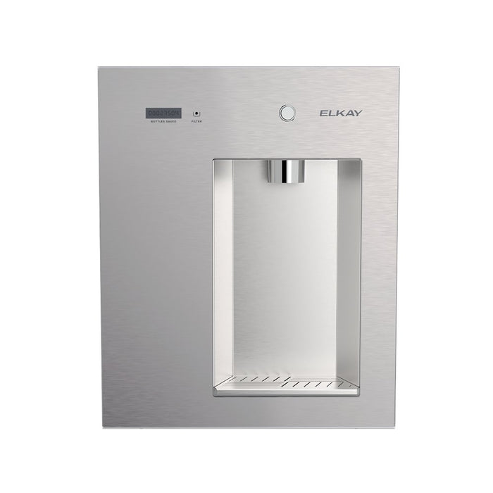 Elkay Liv® EZ LBWDM0SSBC Built-in Filtered Water Dispenser – Non-Refrigerated, Battery-Operated, Steel Gray