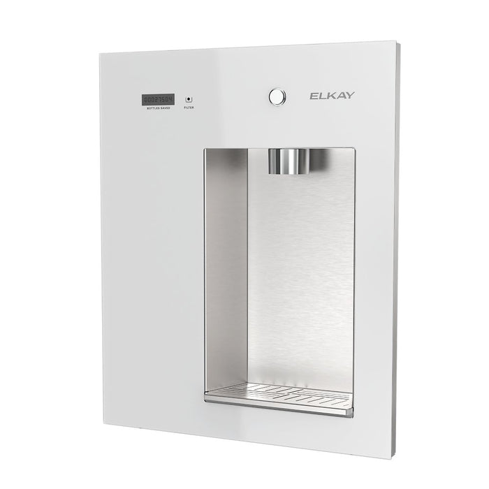 Elkay Liv® EZ LBWDM0WHBC Built-in Filtered Water Dispenser – Non-Refrigerated, Battery-Operated, Aspen White