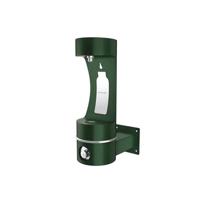 Elkay LK4405BFFRKEVG Outdoor Wall-Mounted Single Arm Bottle Filling Station – Freeze-Resistant - The Fountain Direct