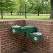 Elkay LK4406EVG Wall-Mounted Bi-Level Outdoor Drinking Fountain - The Fountain Direct