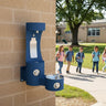 Elkay LK4408BFEVG Outdoor Wall-Mounted Hydration Station with Bottle Filler & Drinking Fountain - The Fountain Direct