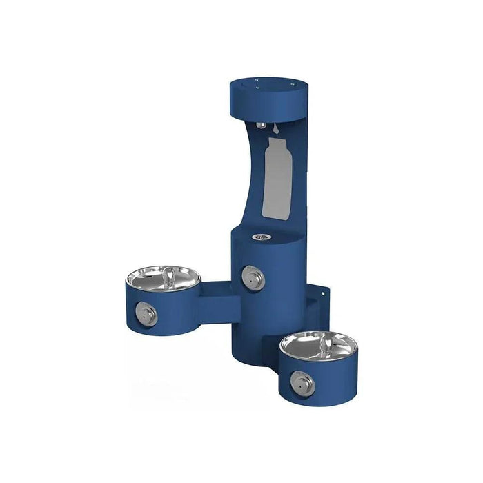Elkay LK4409BFEVG ezH2O® Wall-Mounted Bottle Filling Station with Bi-Level Fountain - The Fountain Direct