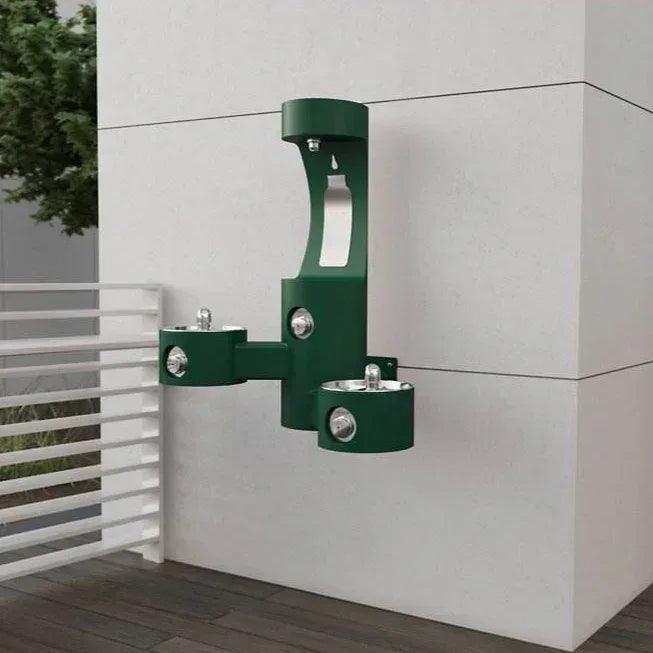 Elkay LK4409BFEVG ezH2O® Wall-Mounted Bottle Filling Station with Bi-Level Fountain - The Fountain Direct