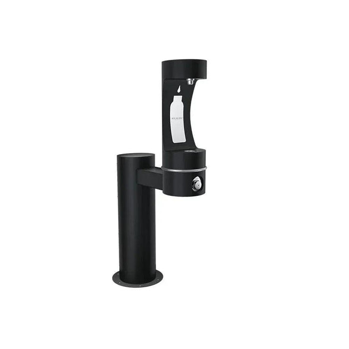 Elkay LK4410BFEVG Outdoor Bottle Filler – Single Pedestal, Non-Filtered, Non-Refrigerated - The Fountain Direct