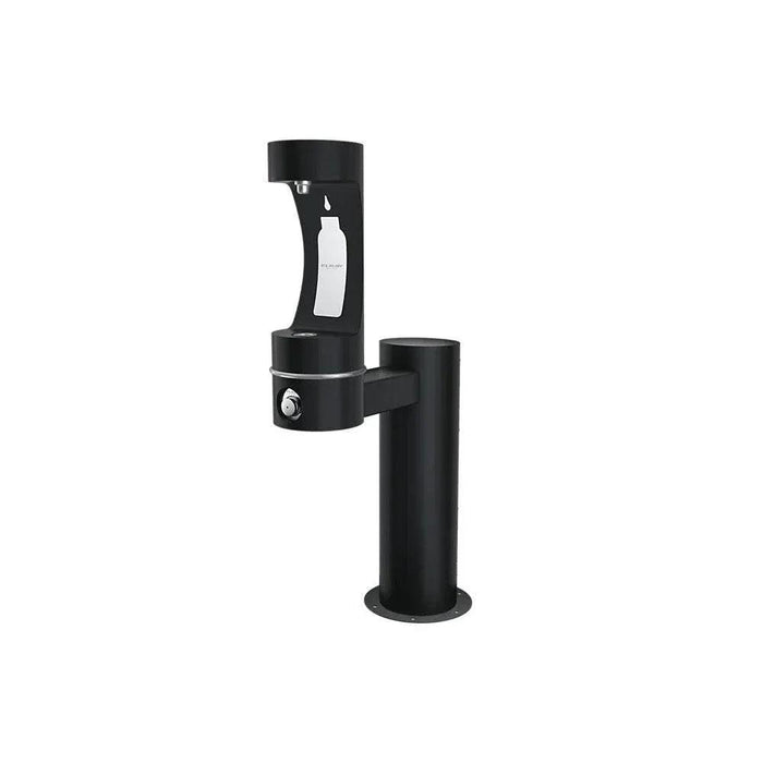 Elkay LK4410BFEVG Outdoor Bottle Filler – Single Pedestal, Non-Filtered, Non-Refrigerated - The Fountain Direct