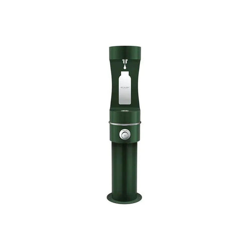 Elkay LK4410BFEVG Outdoor Bottle Filler – Single Pedestal, Non-Filtered, Non-Refrigerated - The Fountain Direct