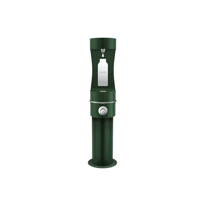 Elkay LK4410BFFRKEVG ezH2O® Single Pedestal Bottle Filling Station – Freeze-Resistant - The Fountain Direct