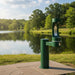 Elkay LK4410BFFRKEVG ezH2O® Single Pedestal Bottle Filling Station – Freeze-Resistant - The Fountain Direct