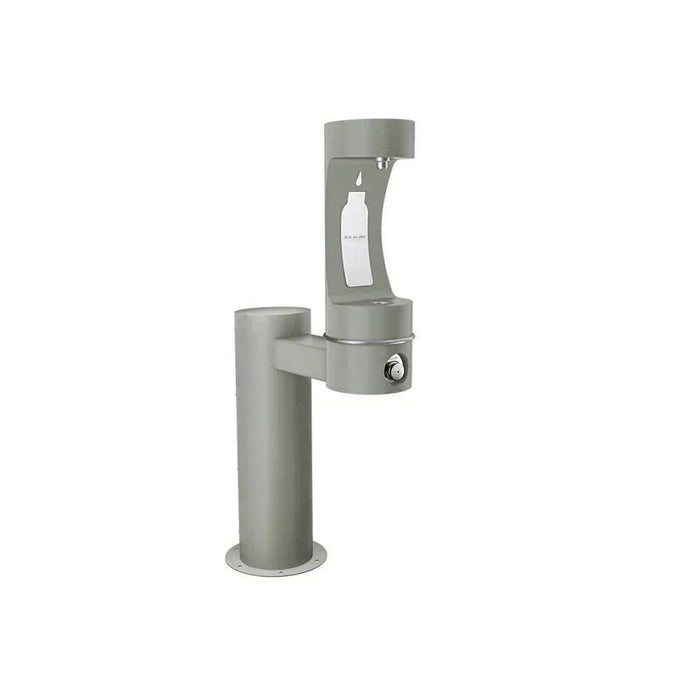 Elkay LK4410BFFRKEVG ezH2O® Single Pedestal Bottle Filling Station – Freeze-Resistant - The Fountain Direct