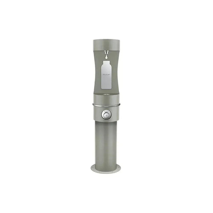 Elkay LK4410BFFRKEVG ezH2O® Single Pedestal Bottle Filling Station – Freeze-Resistant - The Fountain Direct