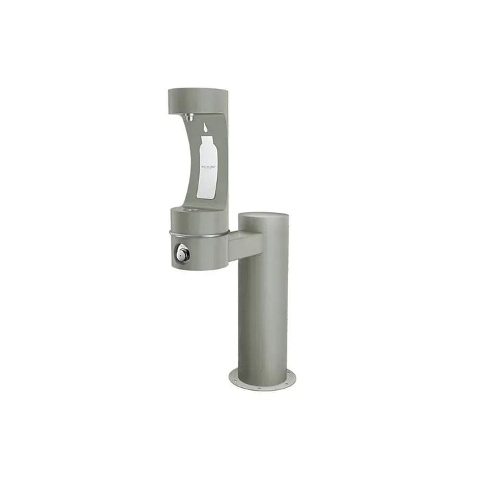 Elkay LK4410BFFRKEVG ezH2O® Single Pedestal Bottle Filling Station – Freeze-Resistant - The Fountain Direct
