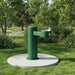 Elkay LK4410EVG ADA Outdoor Drinking Fountain – Single Pedestal, Vandal Resitant - The Fountain Direct