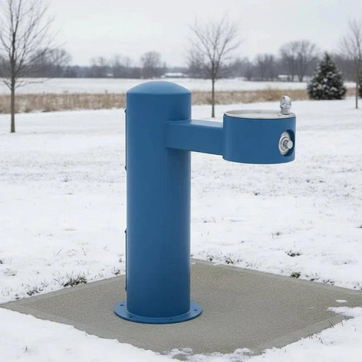 Elkay LK4410FRK ADA Pedestal Drinking Fountain – Non-Filtered, Non-Refrigerated, Freeze-Resistant - The Fountain Direct