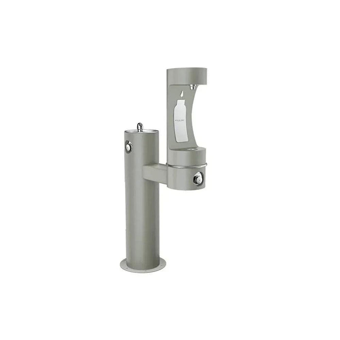Elkay LK4420BF1LFRKEVG ezH2O® Bi-Level Pedestal Bottle Filling Station - The Fountain Direct