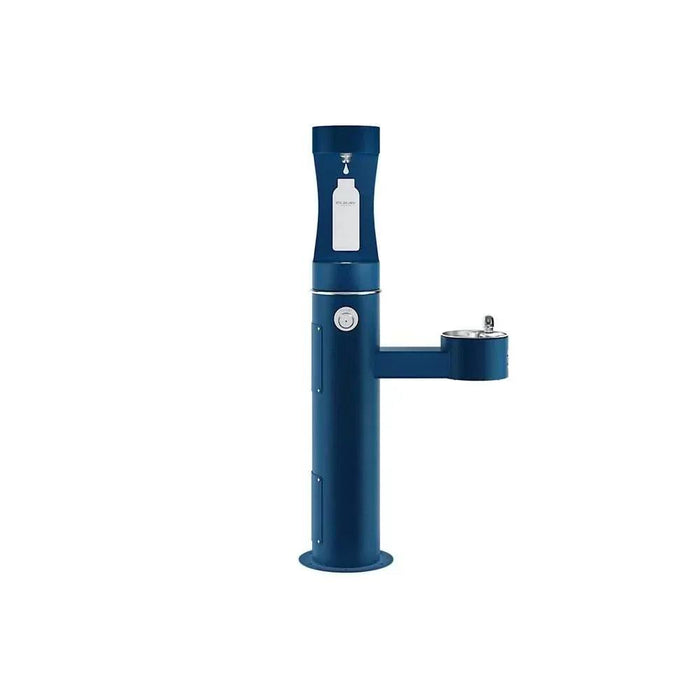 Elkay LK4420BF1UFRKEVG ezH2O® Bi-Level Pedestal Bottle Filling Station, Freeze-Resistant - The Fountain Direct
