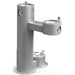 Elkay LK4420DBFRK Outdoor Bi-Level Drinking Fountain For Parks with Pet Station & ADA Compliant – Freeze-Resistant - The Fountain Direct