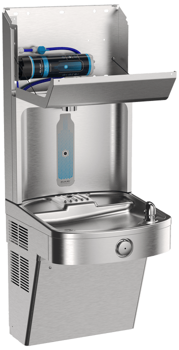 Elkay LVRC8WSPRO Pro Filtration™ Vandal-Resistant Bottle Filling Station & ADA Cooler – Refrigerated - The Fountain Direct