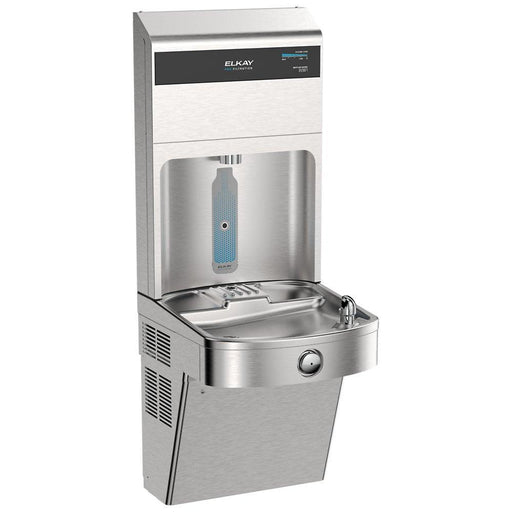 Elkay LVRC8WSPRO-UV Pro Filtration™ Vandal-Resistant Bottle Filling Station & ADA Cooler – Refrigerated, UV Protection - The Fountain Direct