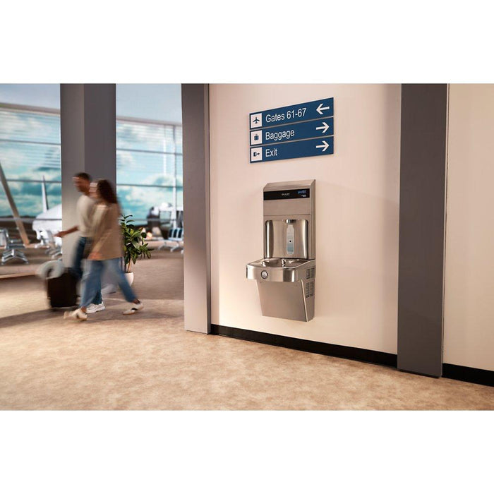 Elkay LVRC8WSPRO-FSR5 Pro Filtration™ Vandal-Resistant Bottle Filling Station & ADA Cooler – Refrigerated, Sediment Prefilter - The Fountain Direct