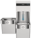 Elkay LVRCTL8WSPRO Pro Filtration™ Vandal-Resistant Bottle Filling Station & Bi-Level ADA Cooler – Refrigerated - The Fountain Direct