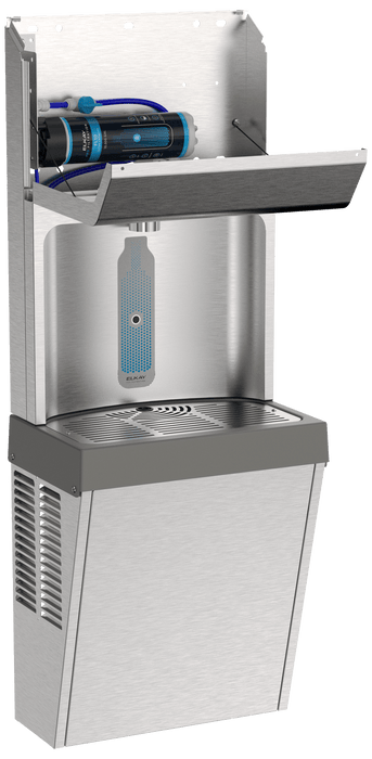 Elkay LZ8WSSPRO Pro Filtration™ Single ADA Bottle Filler – Refrigerated, Stainless Steel