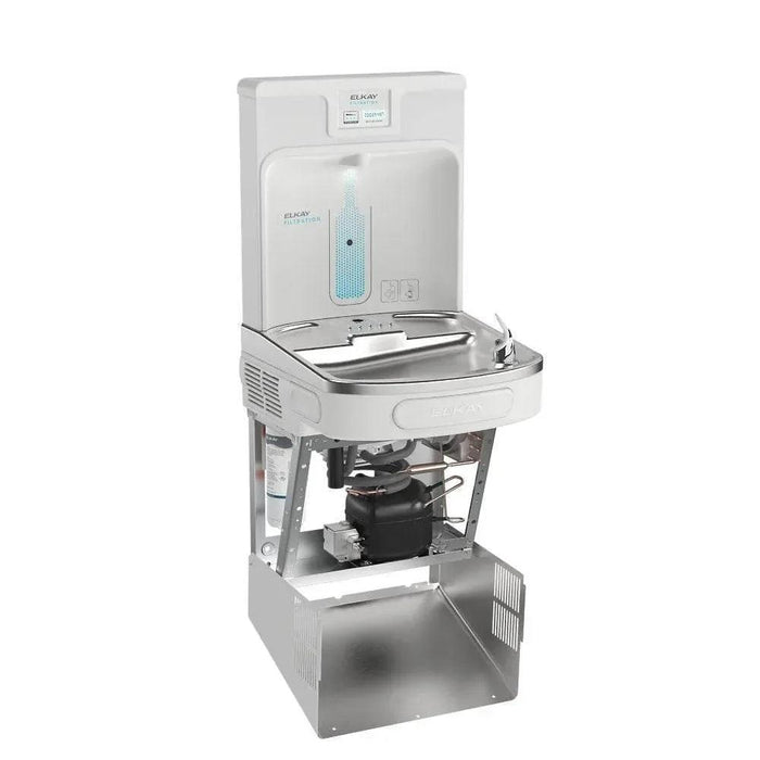 Elkay LZS8WSAP-W1 Connected Bottle Filling Station with Single ADA Cooler –  Filtered, Refrigerated - The Fountain Direct