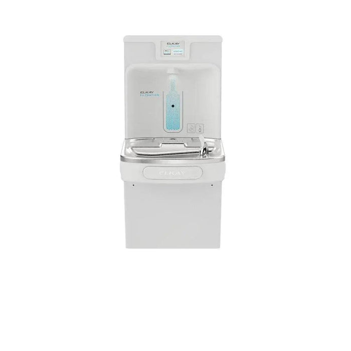Elkay LZS8WSAP-W1 Connected Bottle Filling Station with Single ADA Cooler –  Filtered, Refrigerated - The Fountain Direct