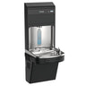 Elkay LZS8WSBPRO-FLP4 Pro Filtration™ Bottle Filling Station & ADA Cooler – Refrigerated, Filtered, Black Stainless, Total PFAS + Lead Filter