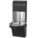 Elkay LZS8WSBPRO-FSR5 Pro Filtration™ Bottle Filling Station & ADA Cooler – Refrigerated, Filtered, Black Stainless, Sediment Prefilter - The Fountain Direct
