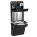Elkay LZS8WSBPRO-UV Pro Filtration™ Bottle Filling Station & ADA Cooler – Refrigerated, Filtered, Black Stainless, UV Protection - The Fountain Direct