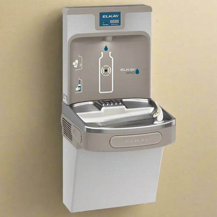 Elkay LZS8WSLK Bottle Filling Station & Single ADA Cooler – Filtered, Refrigerated, Touchless - The Fountain Direct