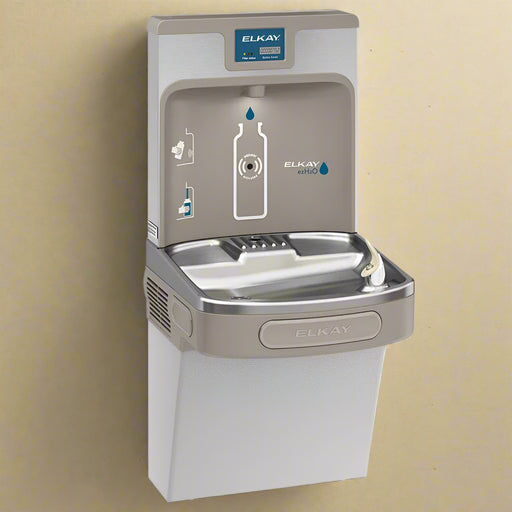 Elkay LZS8WSLK Bottle Filling Station & Single ADA Cooler – Filtered, Refrigerated, Touchless - The Fountain Direct 